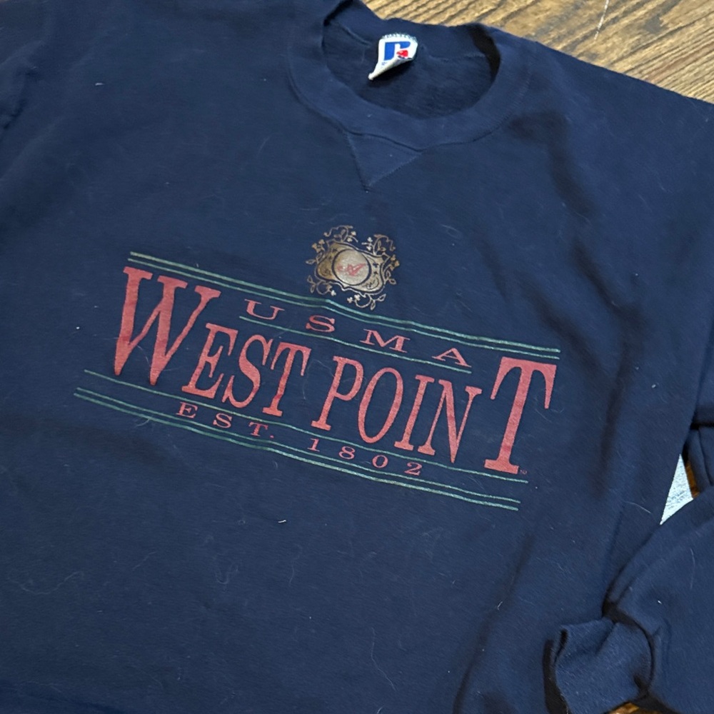 Russell Athletic XXL West Point crewneck. Fits like a large.